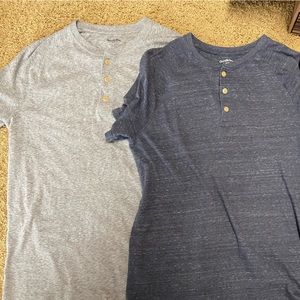 Goodfellow Henley T Shirt- Medium